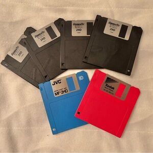 Vintage Floppy Disks Untested